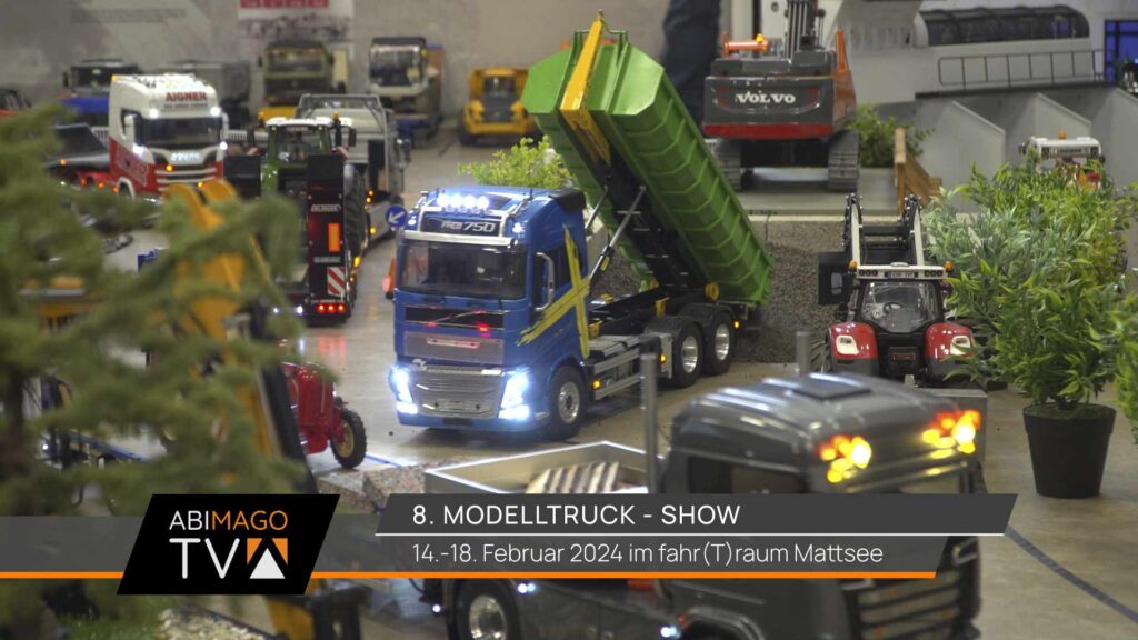 Modelltruck-Show im Fahrtraum Mattsee 2024